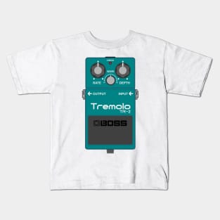 Boss TR-2 Tremelo Guitar Effect Pedal Kids T-Shirt